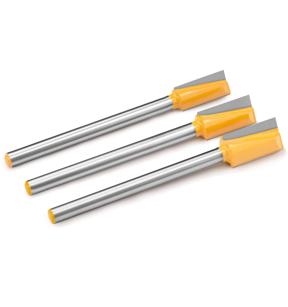LAVIE 1 Stück 8 mm Schaftverlängerung, langer Boden, Reinigungsbit, Fräser, Holzbearbeitung, C080061430130Y – Detail 10