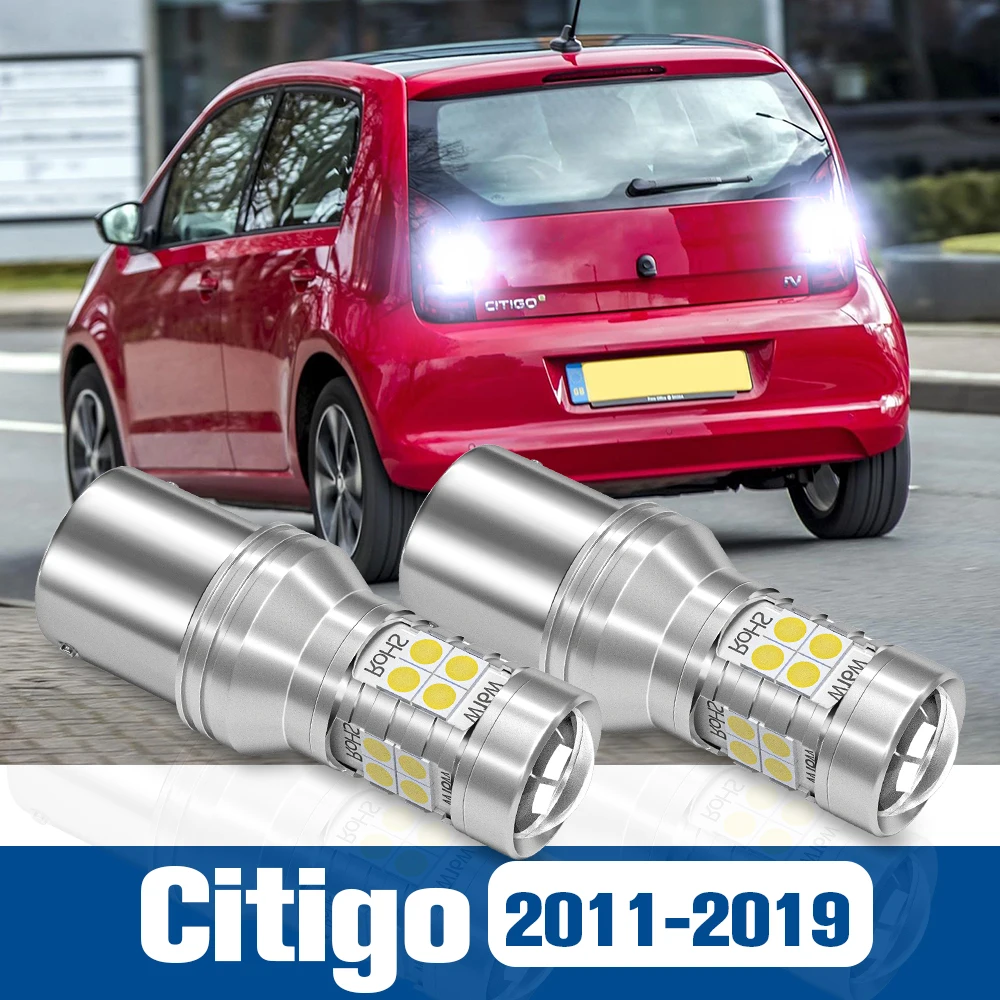 

2pcs LED Reverse Light Back up Lamp Accessories Canbus For Skoda Citigo Citigo-e 2011-2019 2012 2013 2014 2015 2016 2017 2018