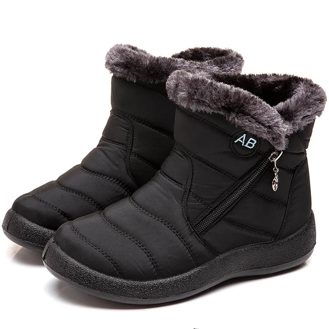 Women Boots Watarproof Ankle Boots For Winter Shoes Women