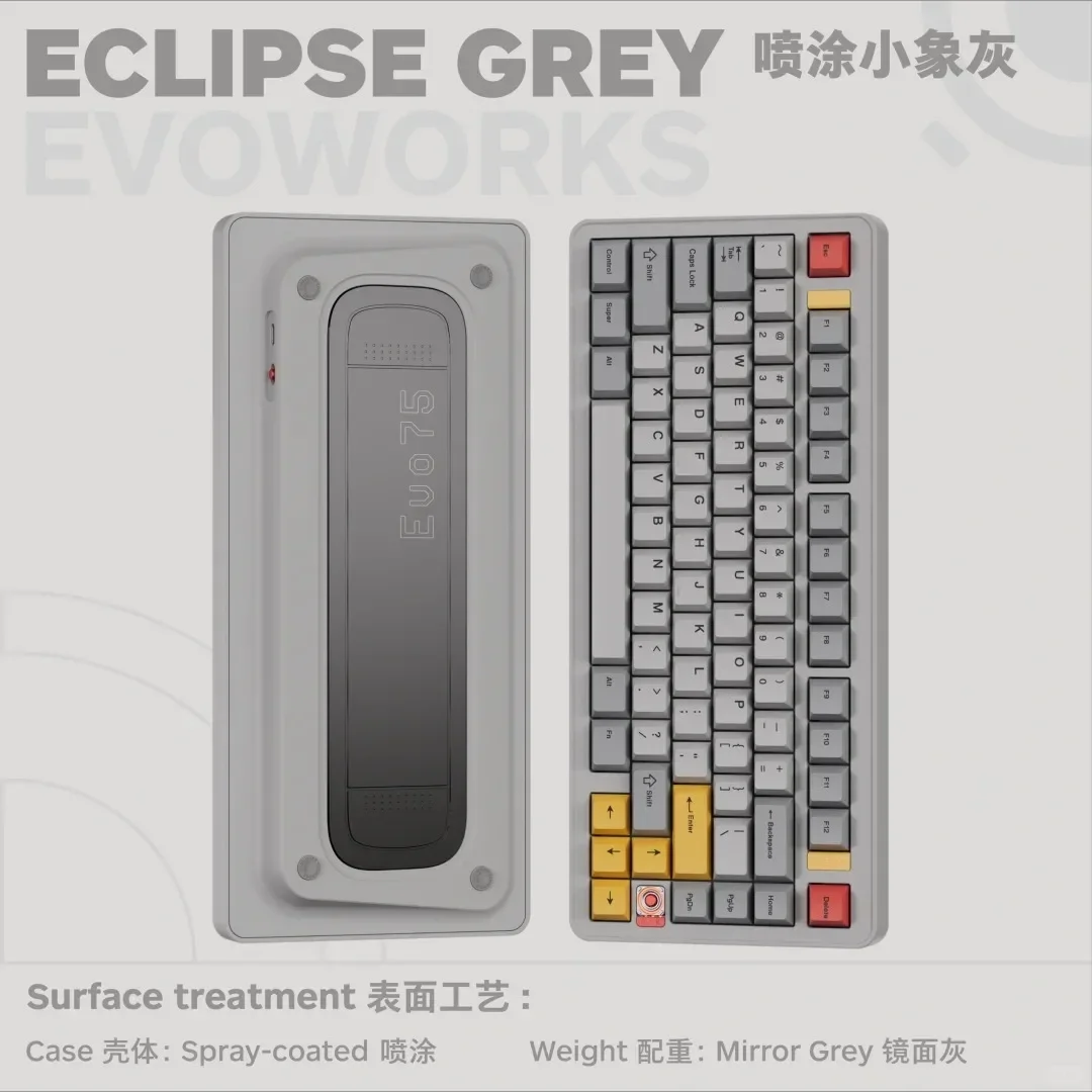 EvoWorks EVO75 メカニカルキーボード トライモード ワイヤレス