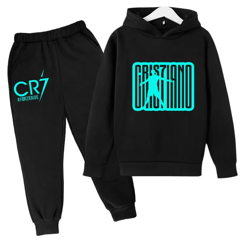 Sweatshirt Ronaldo Kids Tracksuit CR7 Ronaldo Kids Boys Casual
