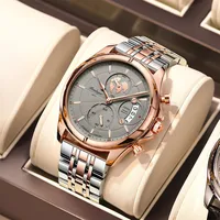 POEDAGAR Luxury Watches Sport Top Brand Military Calendar Waterproof Stainless Steel Multifunctional Men Watch for Man Clock+Box 2