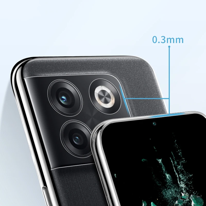 Crystal Clear Waterproof Transparent Phone Cover – Soft TPU Camera Protective Case