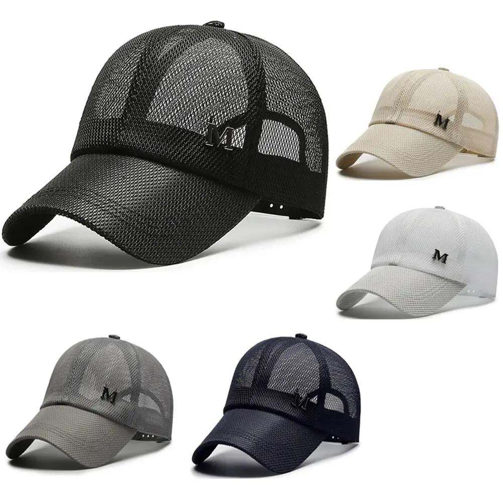 

Breathable Mesh Sun Hats Summer Sunscreen Adjustable Sports Cap Sunscreen Hat Men