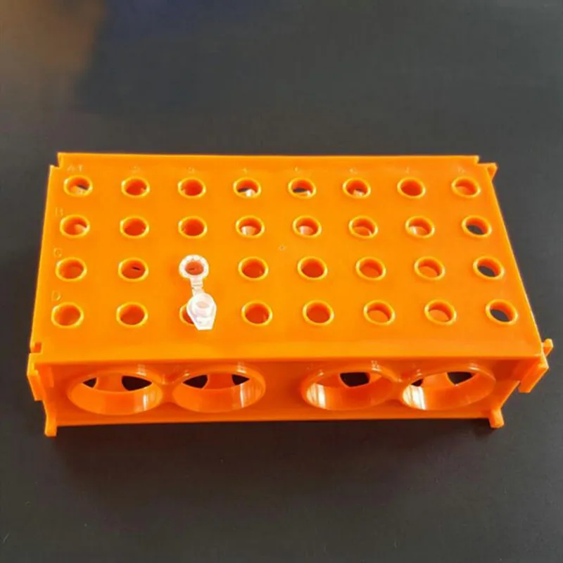 1Pcs Plastic 0.5ml/1.5ml/10/15ml/50ml Multifunctional Centrifuge Tube Rack Freezing Test Tube Rack Available On Four Sides
