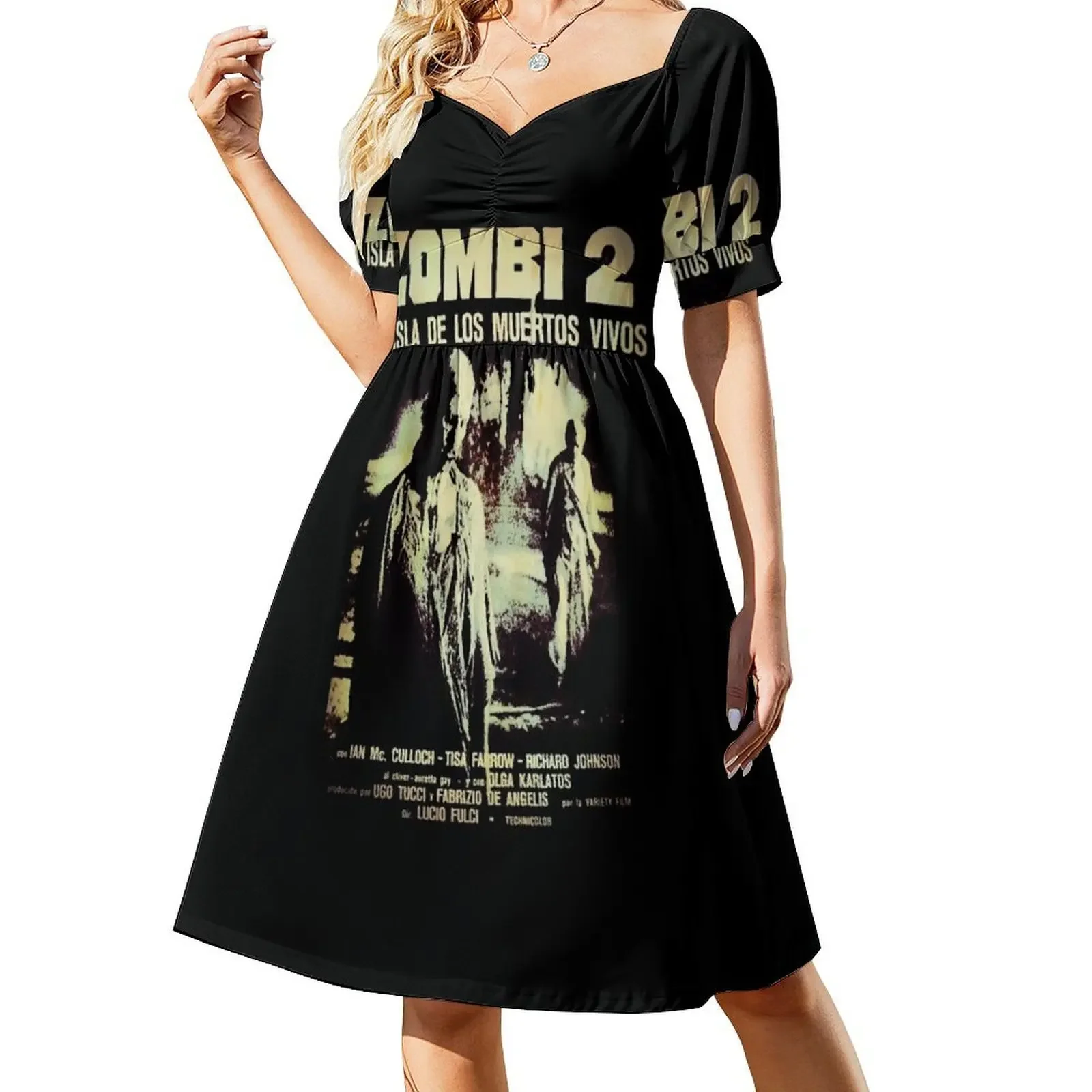 thumbnail image 1 of Vestido sin mangas Zombi 2 ropa para mujer vestido para mujer vestido de verano, 1 of 7