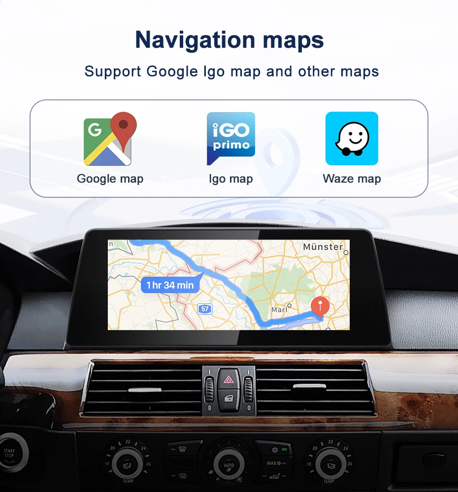 STWE New ID6 ID7 ID8 UI 10.25inc Android System Wireless Carplay AUTO For BMW 3S