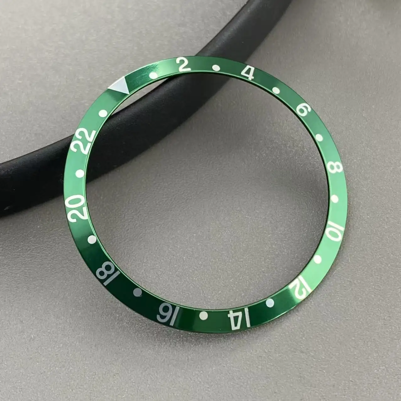 Vintage 36.5mm Aluminum Bezel Insert for 40mm Men's Watch Cases