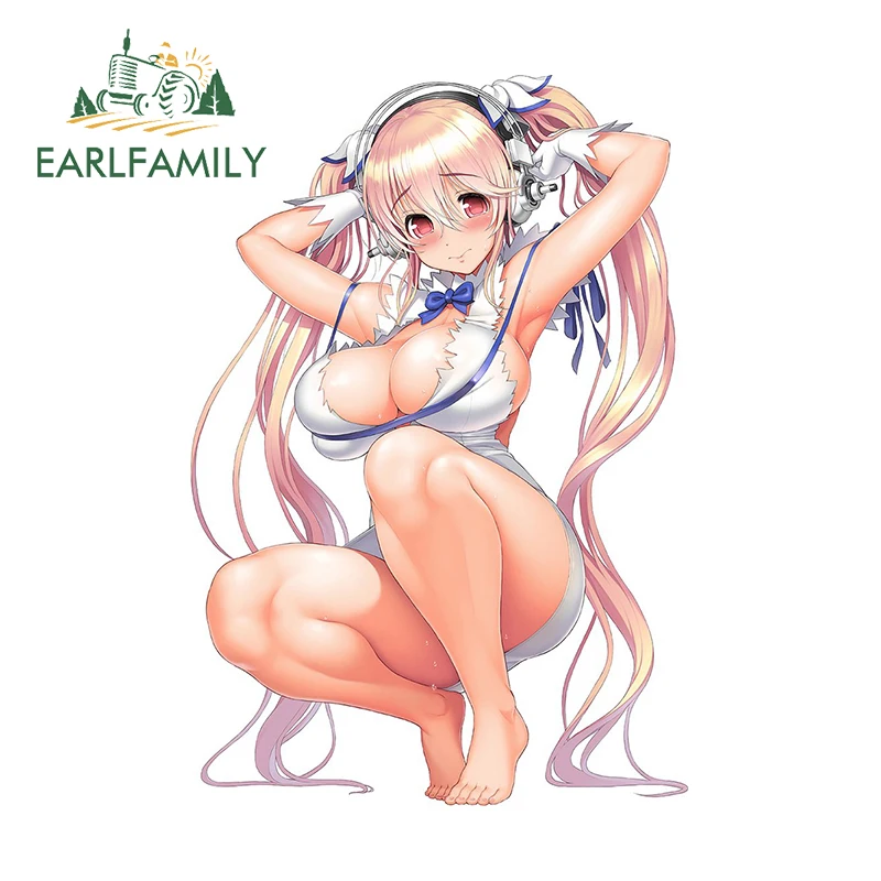 EARLFAMILY 13 см X 8,9 см для Hestia Cross Over Sexy автомобильные мультипликационные наклейки креативные водонепроницаемые переводки устойчивые к царапинам автомобильные товары