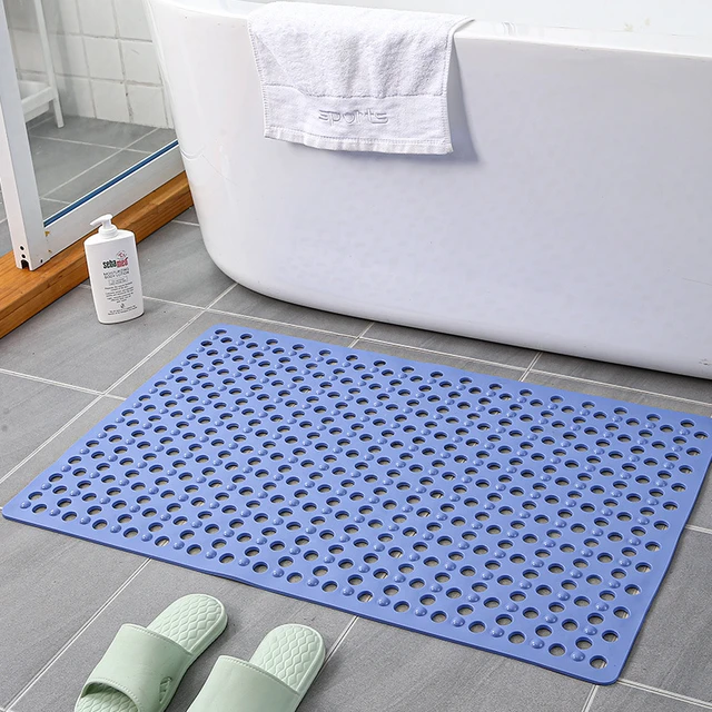 Bathroom Mat Splicing Waterproof Mat Solid Color Bath Rug - Temu