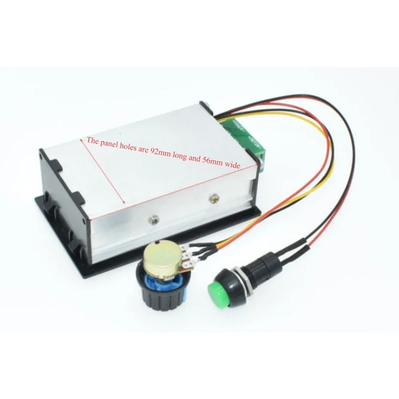 DC 6-60V 12V 24V 36V 48V 30A PWM DC Motor Speed Controller Regulator Motor Speed Controller with Start Stop Switch