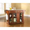 Alexandria Kitchen Island With Solid Grey Granite Top Storage Cabinets for Living Room Sideboard Classic Cherry Cabinet the Home 1