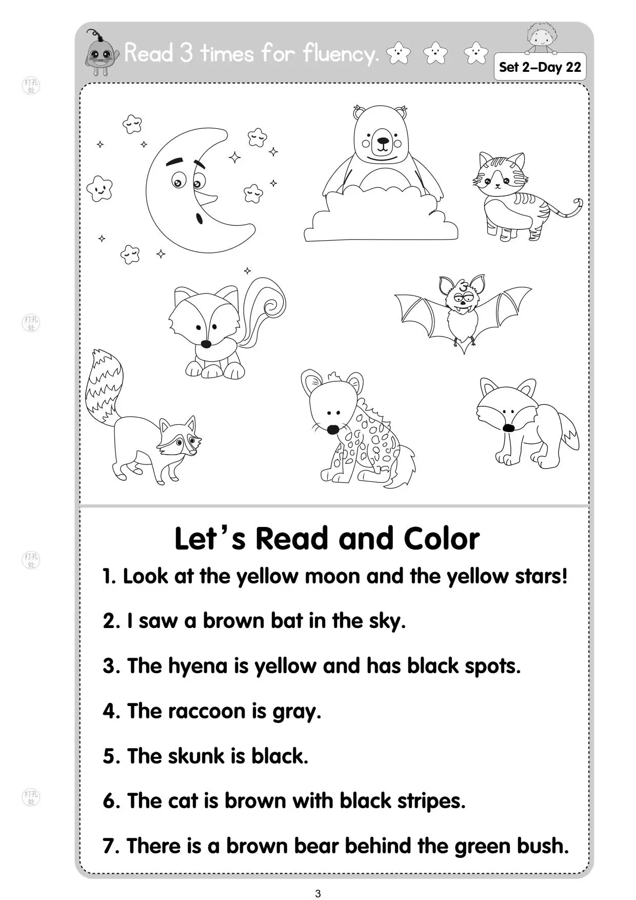 Learning english workbook 100 days graded reading comprehension exercise practice preschool learning English homework workbook