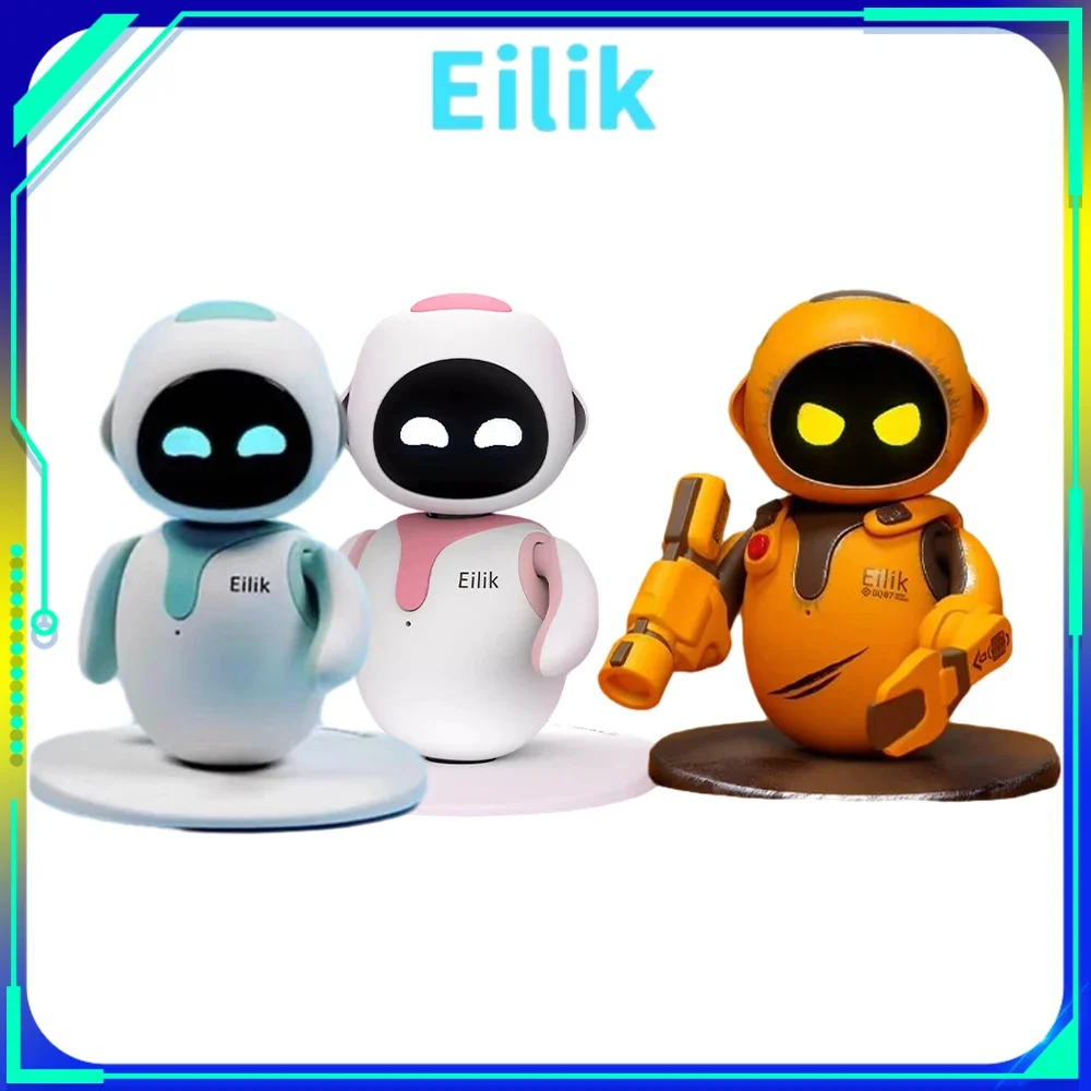 Emotional Interaction for Eilik Robot Toy Smart Companion Pet Robot Desktop  Toy Goods In Stock!