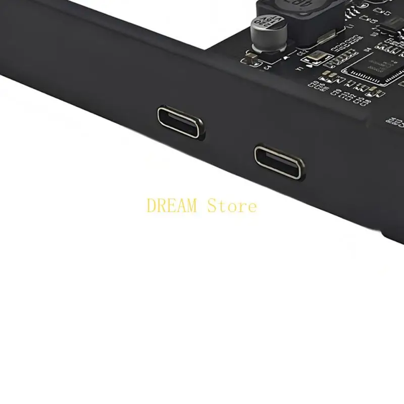 더블 타입 C 포트와 5Gbps 최고의 판매를 제공하는 데스크탑 컴퓨터용 USB3.2 PCIe 카드