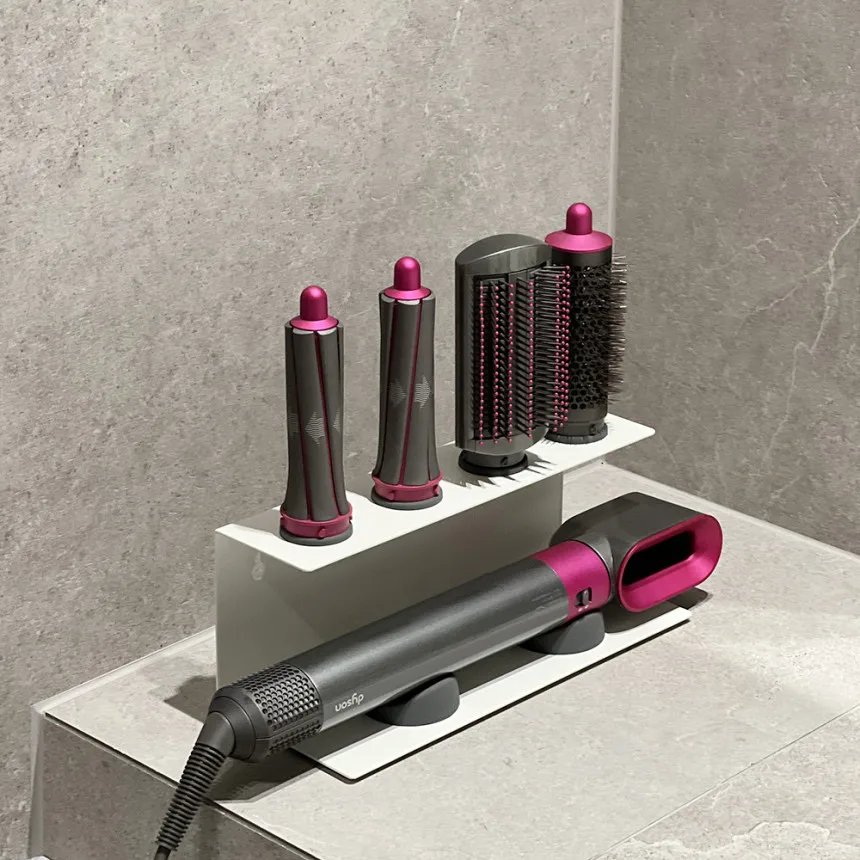Airwrap Holder Metal Stand for Dyson Airwrap Cradle Support Wallmount White