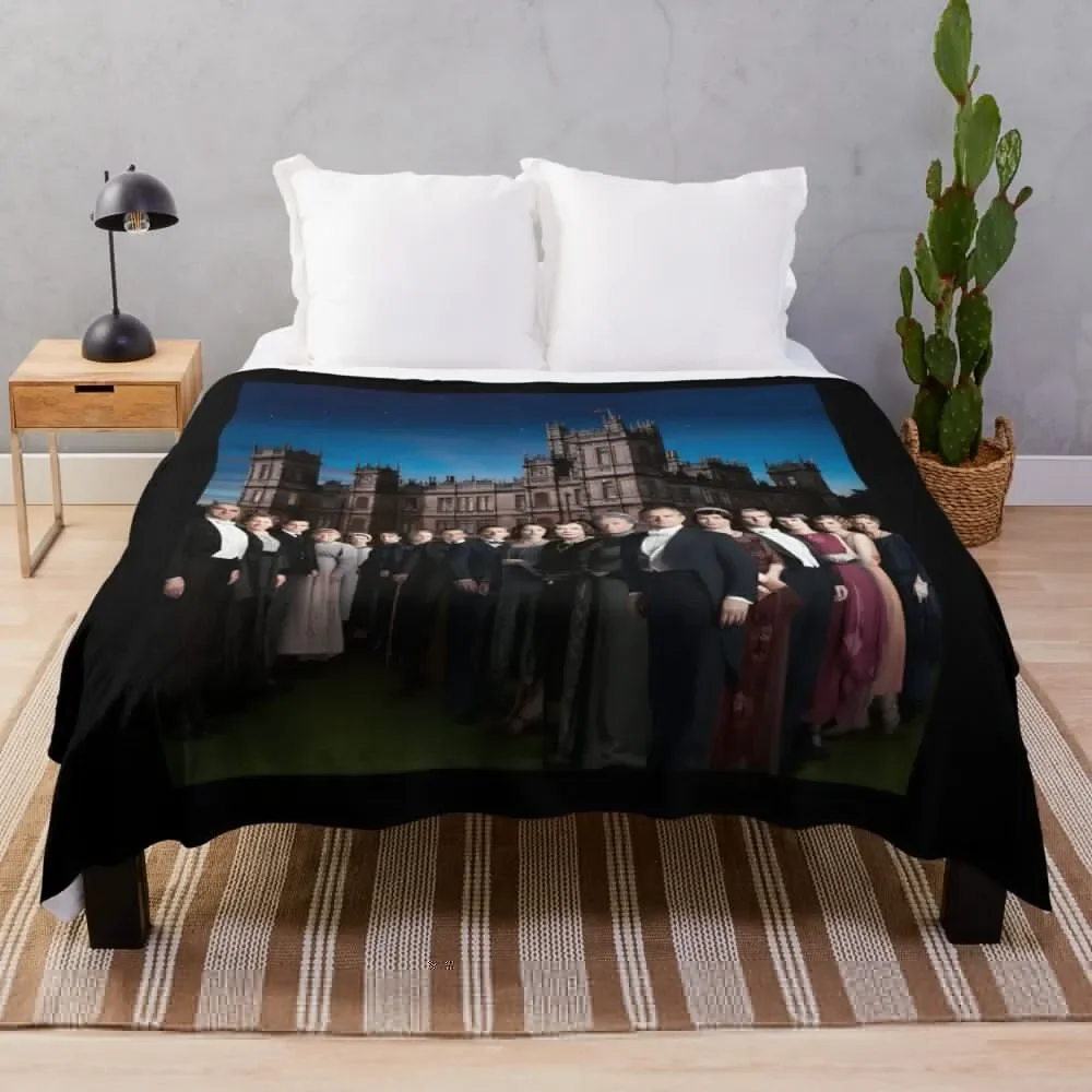

Классическое Одеяло Downton Abbey - Castle декоративное покрывало для дивана