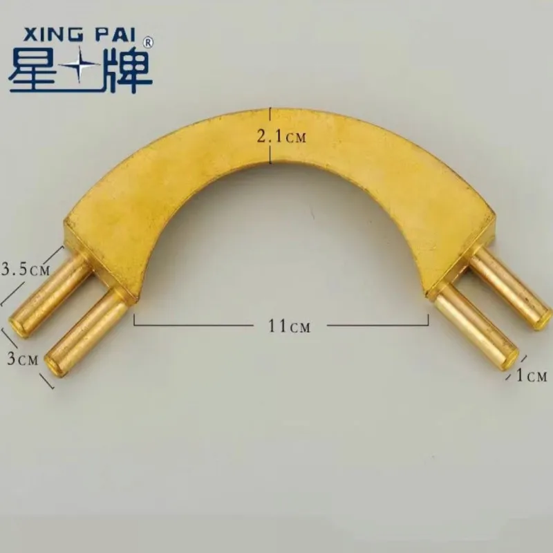 Xingpai Billiard Table Corner Hardware 6 pcs / Set 4 Corner+2 Middle Copper