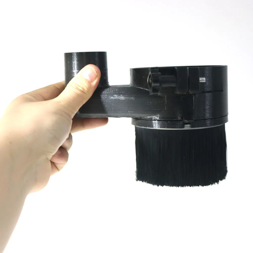 CNC Spindle Brush 65mm 80mm Dust Collector Cover Brush For Vacuum Cleaner Engraving Woodworking Machine Power Tool Accessories