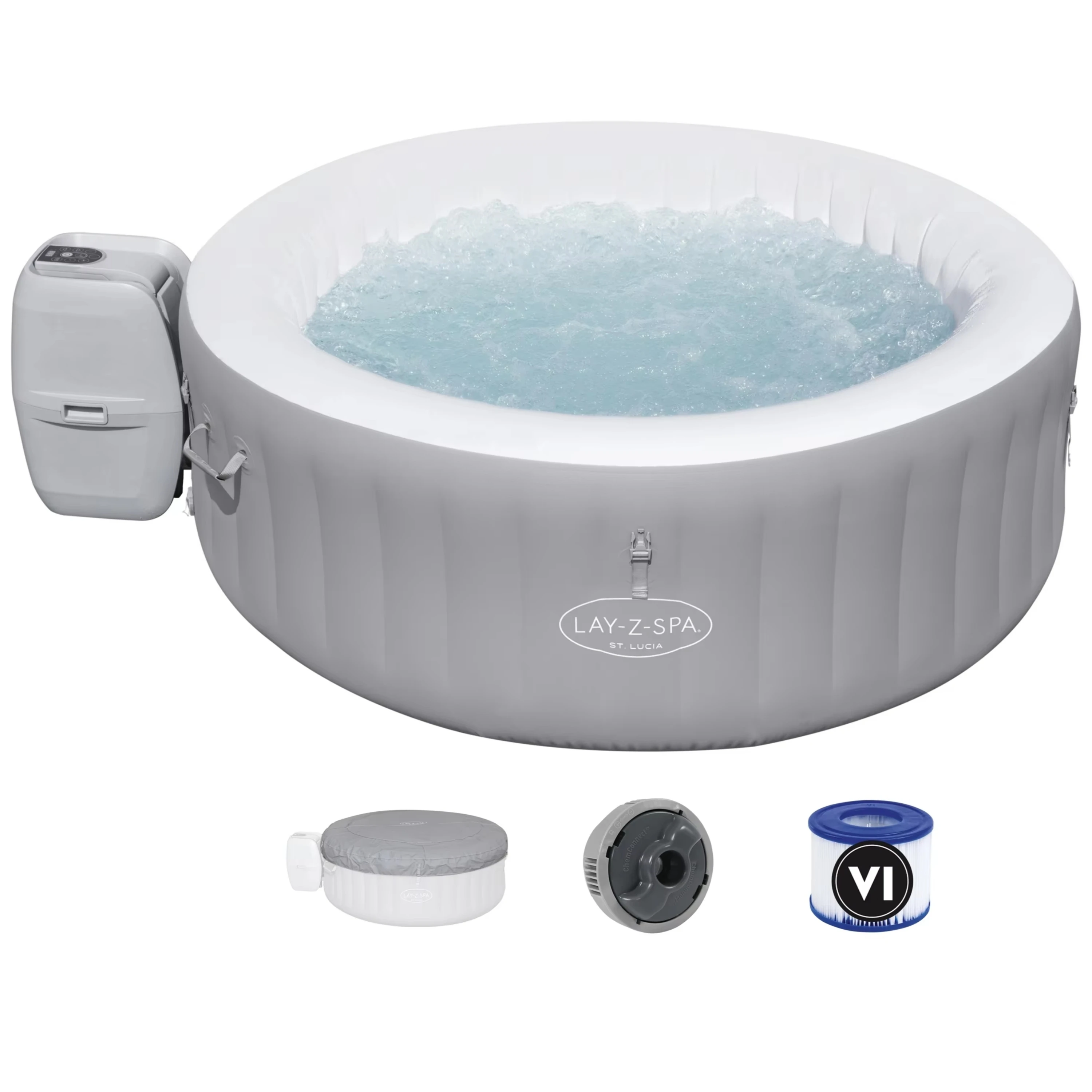 Paris Airjet Saluspa Paris Inflatable Hot Tub Bestway 60037 Lay-Z