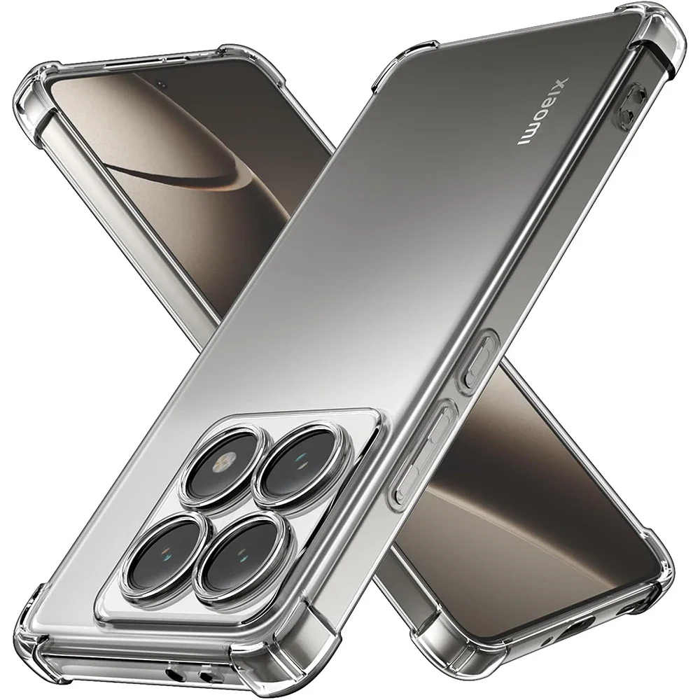 Ultra-Durable Clear Air-Bag Shockproof Case - 1.5MM Thick Transparent Protective Cover