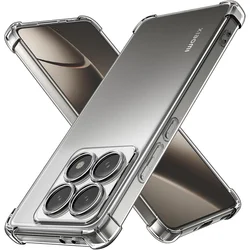 Ultra - Durable Clear Air - Bag Shockproof Case - 1.5MM Thick Transparent Protective Cover - Xiaomi 14 Pro (Clear)