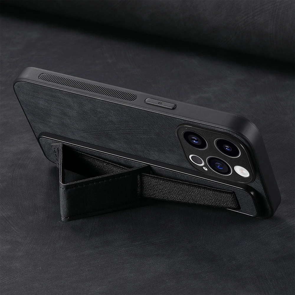 Elastic Finger Strap Phone Case with Enhanced Grip and Protection