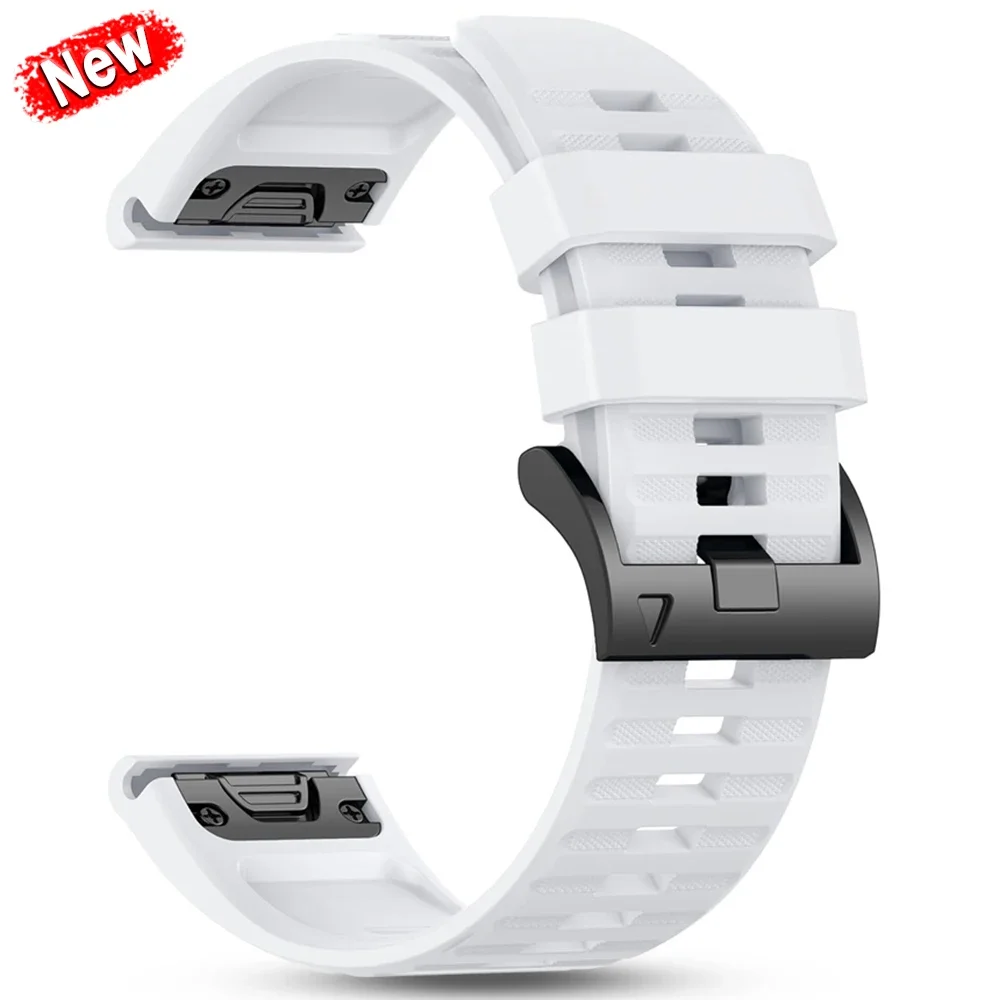 Premium Leather and Silicone QuickFit Sports Band - 22mm/26mm Strap