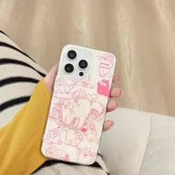 Cartoon Cat Stand Holder Phone Case Cover - Honor X9C 5G (1)