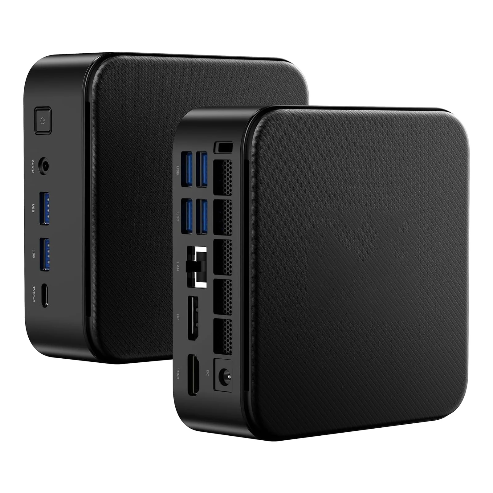 미니 게이밍 PC, 16GB 512GB SSD 미니 PC AMD 7430U 마이크로 데스크탑 컴퓨터 소형 컴퓨터 WiFi 6, BT5.2, 트리플 디스플레이 지원