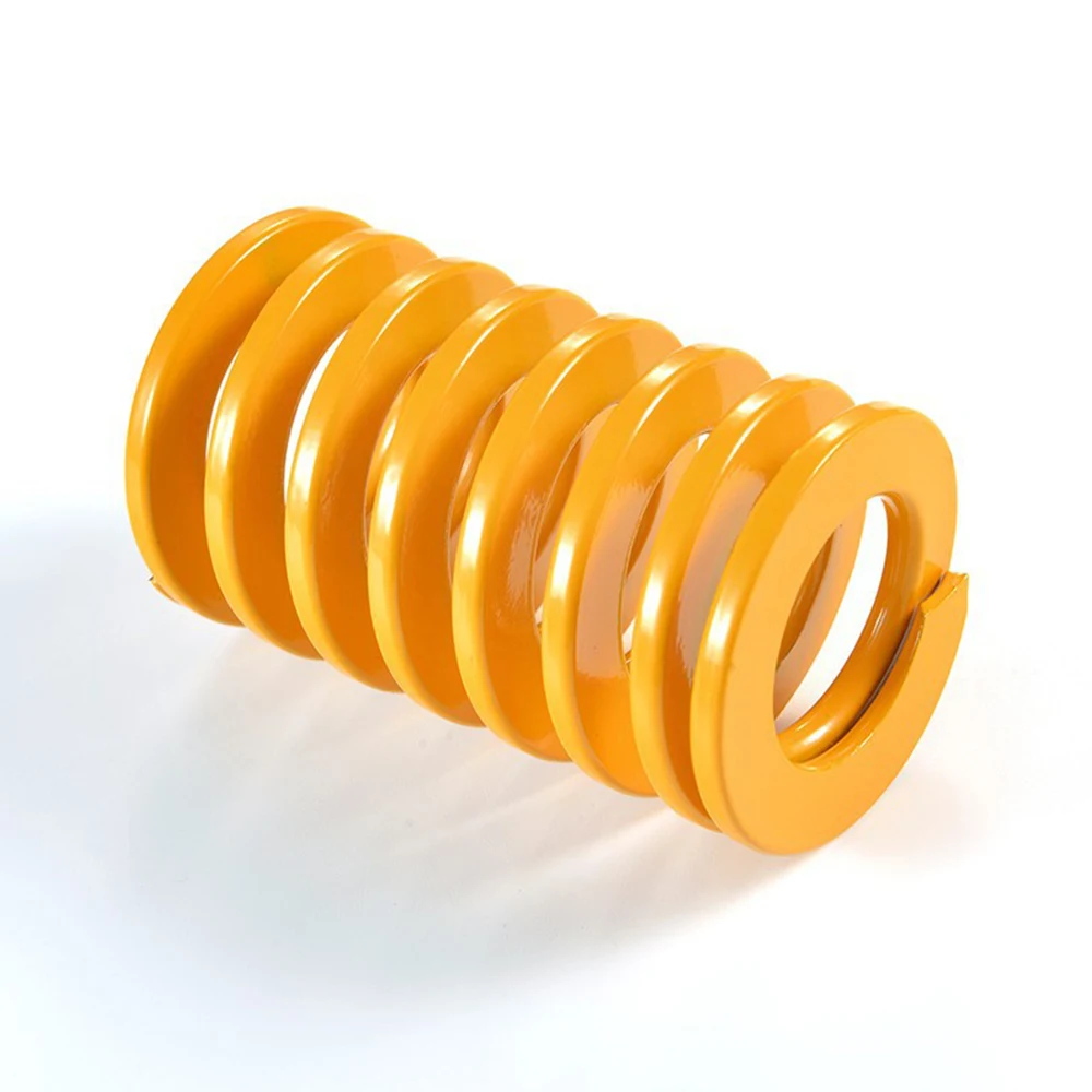 Creamy 2 Stück Spiralstanz-Kompressionsformfeder, rechteckige Feder, Außendurchmesser 20 mm, Innendurchmesser 10 mm, L20–100 mm, Gelb/Blau/Rot/Grün/Braun – Detail 8