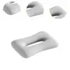 Ear Piercing Pillow with Removable Cover Ergonomic for Office Travel Bedroom 5