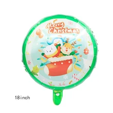  Christmas Foil Balloons Elk Snowman Santa Claus Gingerbread Man Xmas Tree Light Bulbs Snowflake Balloon Christmas Decor For Home 