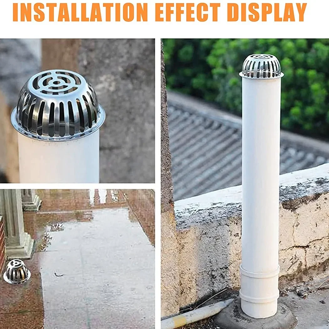 Gutter Guard 5 Inch, 304 Stainless Steel Gutter Sceen Mesh Roll Leaf Filter Gutter Protection Leaf Guards For Leaves Branches Debris 40 Feet - View #6