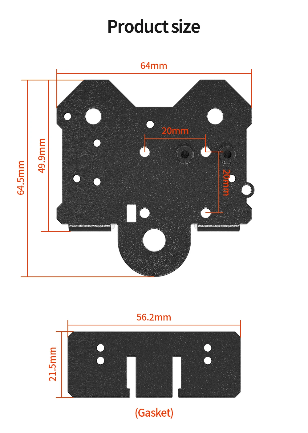 Impressora 3D X Axis, MK8 Linear Rails