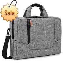 

Men Portable Notebook Waterproof Business Laptop Bags 15.6 Inch Computer Bag Oxford Cloth High Capacity Multiple Bags