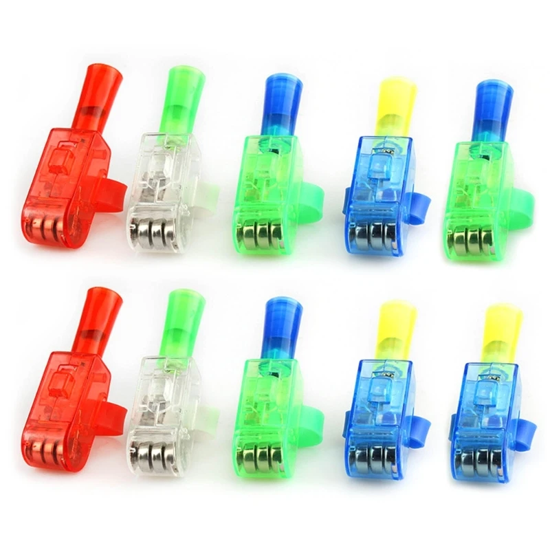 

Светодиодный проектор для пальцев, светильник для мальчиков и девочек, новинка, подарок, наполнитель для кляпа, 10 шт.