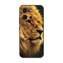 Sleek Black Silicone Protective Bumper Case for Poco C85 5G (50)