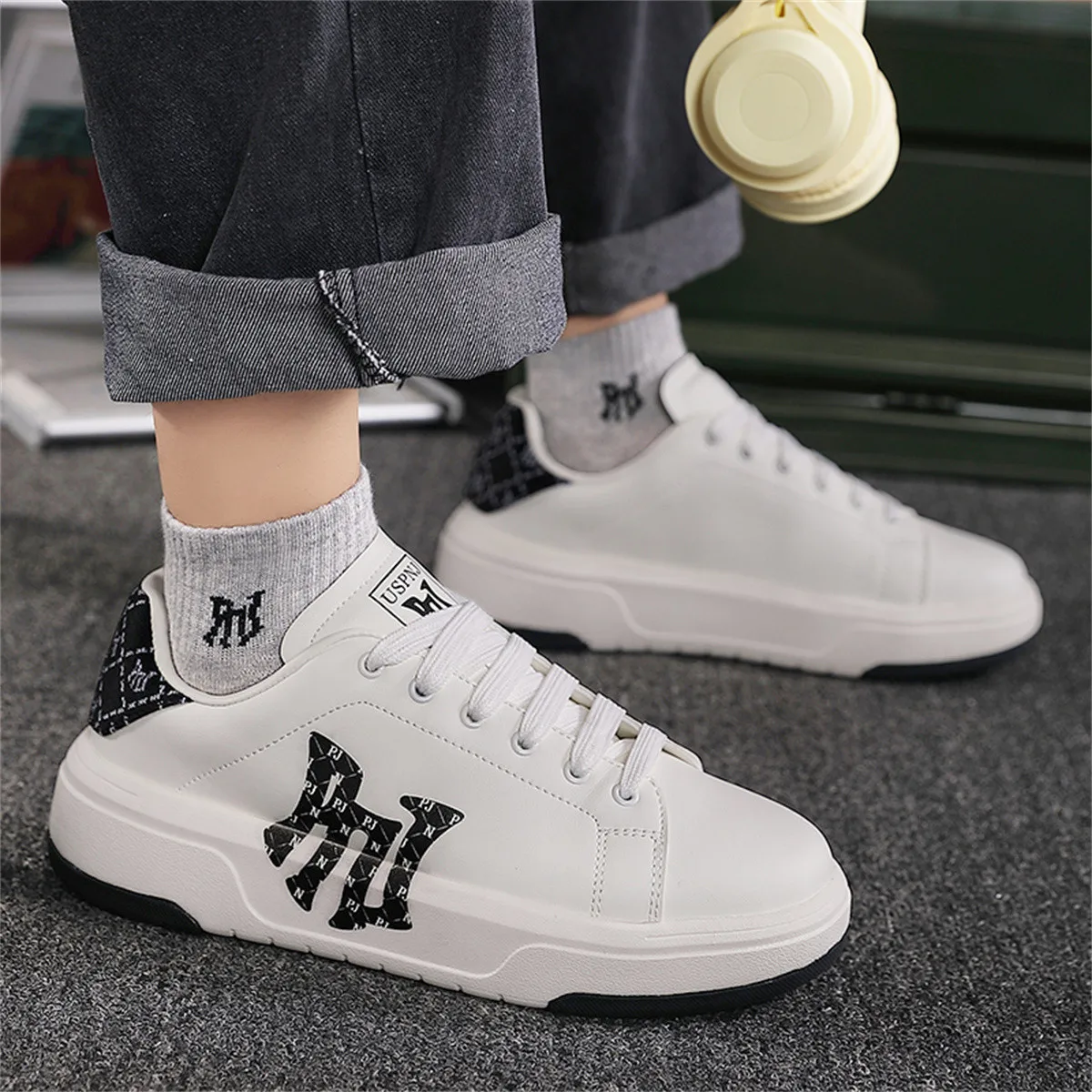 Spring and summer women's shoes male and female couples thick soles small white shoes female low top board shoes all sports casu