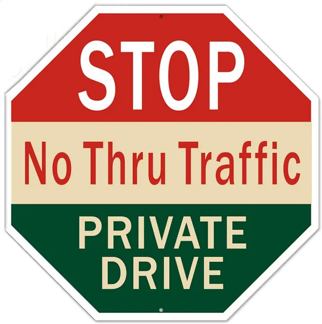 Stop Warning signs