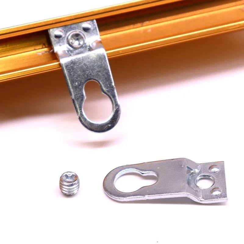 10PCS picture frame hangers Backboard Hanger Wall Photo Mirror Hook Fixing Hanging Pothook with Screws Photo Frame Hardware Accessories