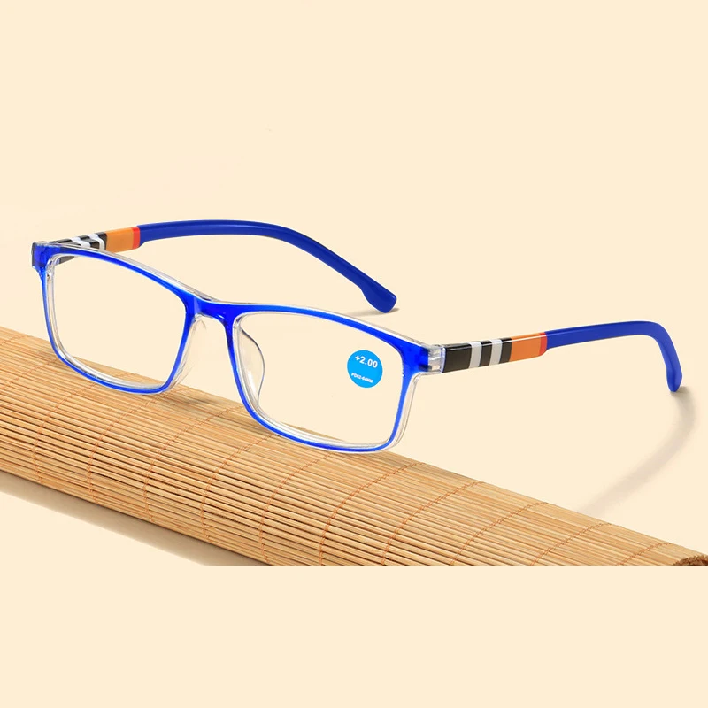 Ultra Light Fashionable Anti-Blue Light Reading Glasses with Spring Hinges