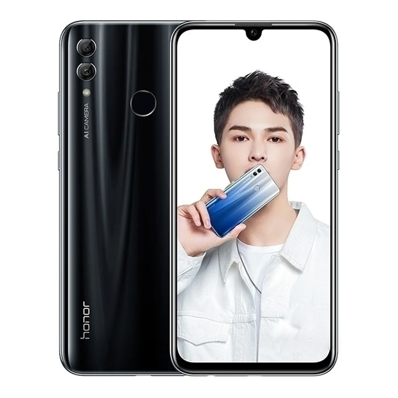 HONOR 10 Lite smartphone Global firmware 6.21 inch battery 3400mAh CPU HiSilicon Qilin 710 EMUI 9.0.1 used phone 6