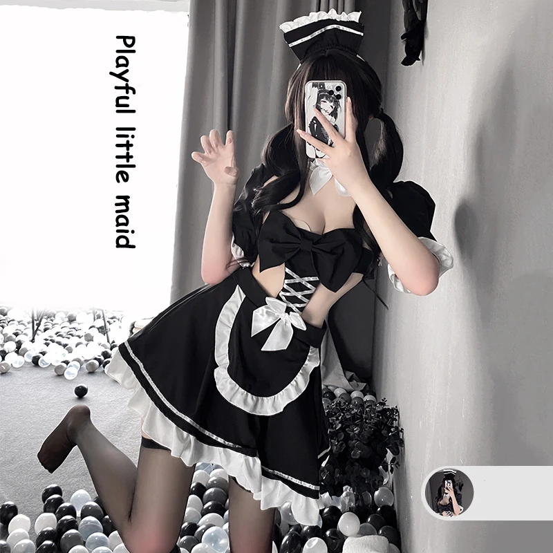 800px x 800px - Sexy Lingerie Cosplay Porn Maid Dress Underwear Women Anime Exotic Apparel  Stripper Outfit Kawaii Costumi Esotici Hot Girls Cute - AliExpress
