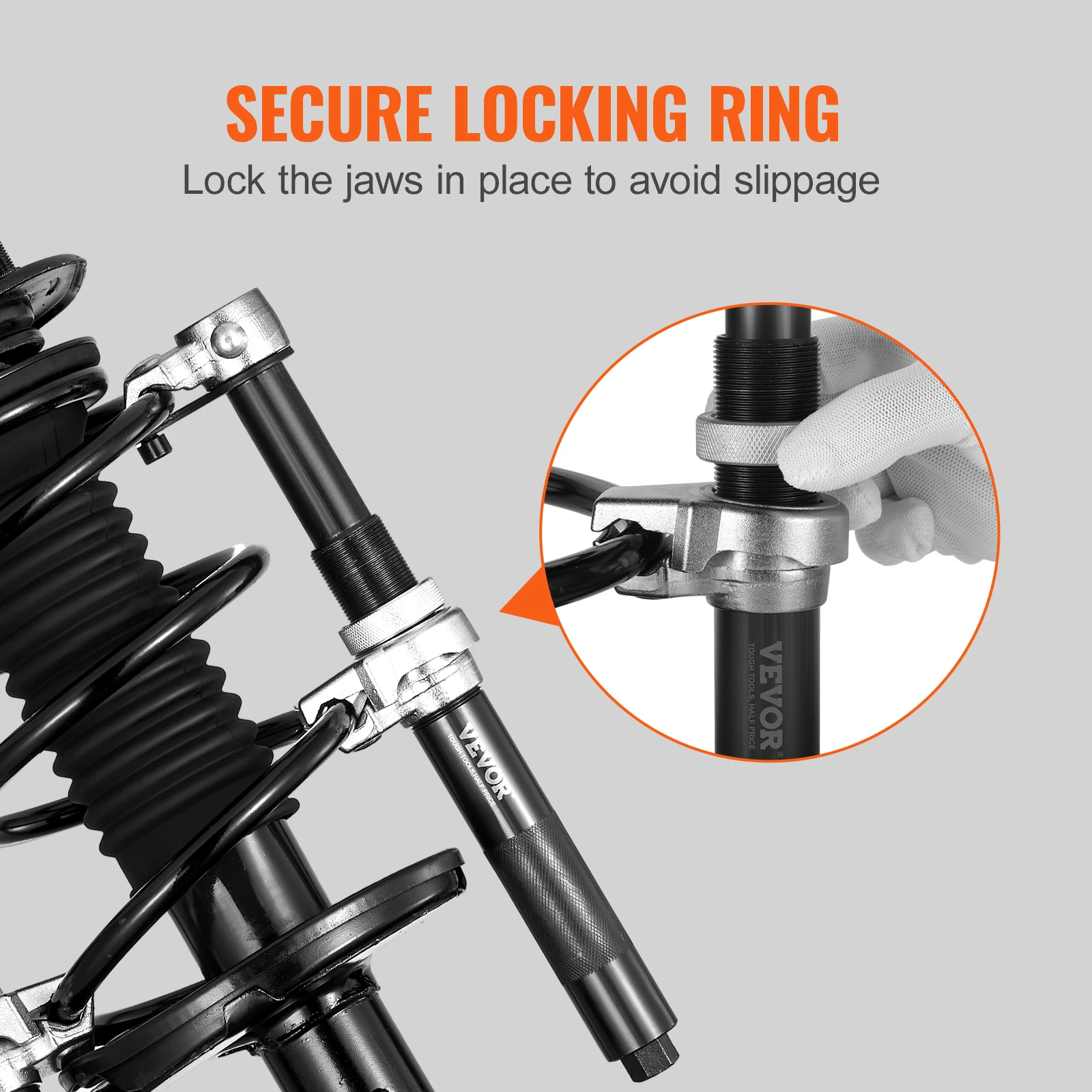 SucceBuy Coil Spring Compressor Tool 2 pcs Heavy Duty Strut Spring Compressor Set 2646 lbs Strut Spring Compressor for Truck ATV