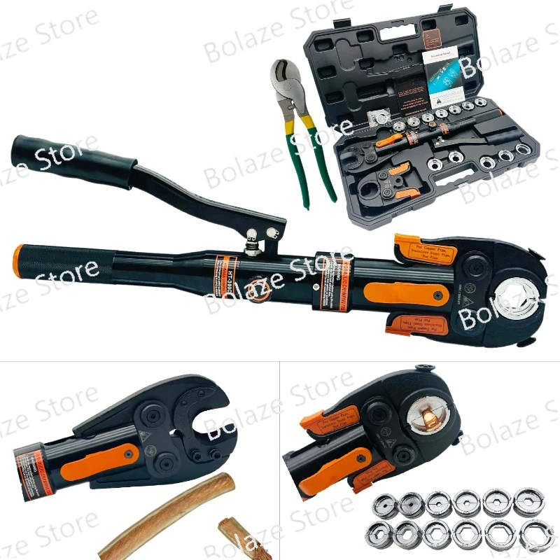 

2 in 1 Hydraulic Crimping Tool and Cutting Tool for Crimping 10-300mm2 Cable and Cutting 300mm2 Cable
