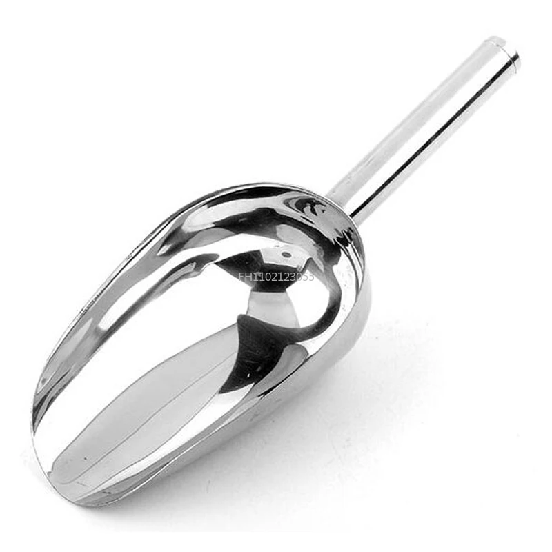 1pcs Aluminum Alloy Bar Candy Scoop Shovel for Round Bar Pub Home Ice Cubes Spice Candy Flour Nut Wedding Buffet ice cream scoop ice shovel scoop ice cube scoop