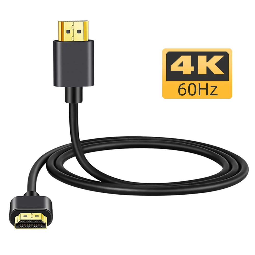 4K HDMI-совместимый кабель высокоскоростной 18 Гбит/с V2.0 кабель HDR 3D ARC совместимый с XBOX PS4 ТВ проектором ПК