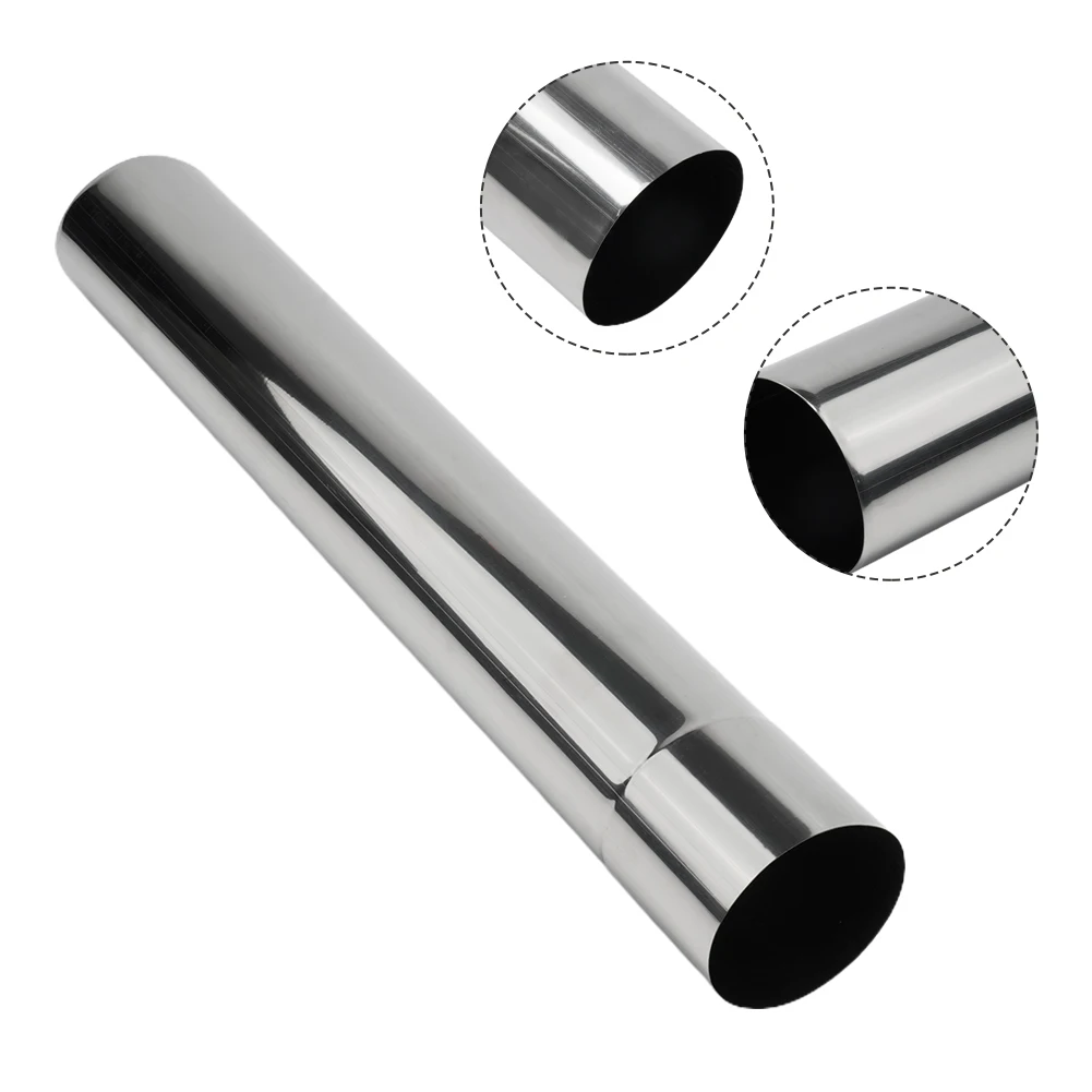 Heater Exhaust Pipe 60mm Straight Chimney Liner Pipe Stainless-Steel 20/30/40cm Length 1pc chimney liner pipe