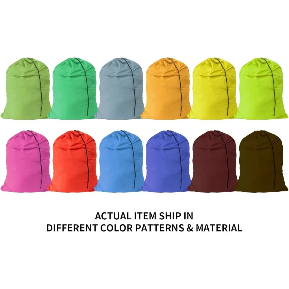 Oversized Nylon Laundry Bag Travel Laundry Bag with Drawstring Suitable for University Residence and Apartment Residents Laundry 4